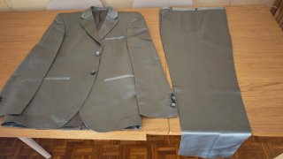 Abito Gianni Versace Argento Taglia M