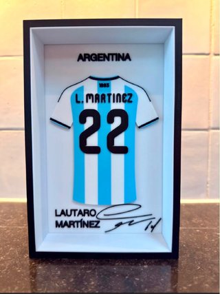 Quadro Lautaro Martinez Argentina 22