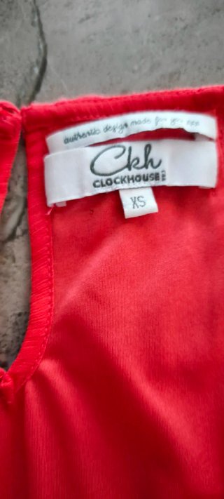 Vestido CYA Rojo Talla Xs