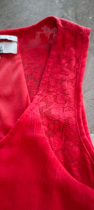 Vestido CYA Rojo Talla Xs