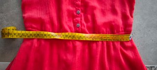 Vestido CYA Rojo Talla Xs