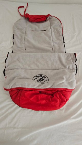 Saco para carrito bebé rojo