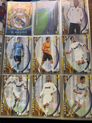 Colección CROMOS QUIZ GAME 2010-2011