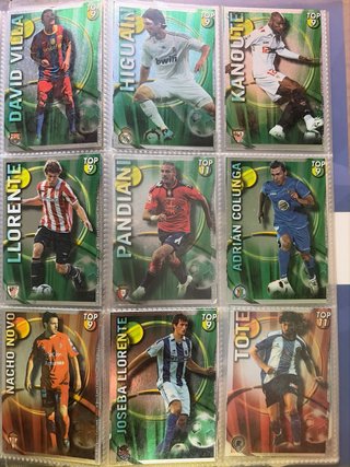 Colección CROMOS QUIZ GAME 2010-2011