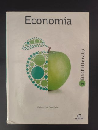 Libro de Economía de 1º de Bachillerato.