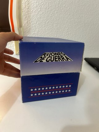Caja CAFA Fichas Aviones de Guerra 1996