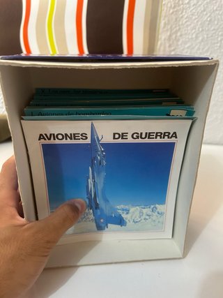 Caja CAFA Fichas Aviones de Guerra 1996