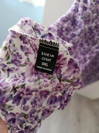 Vestido estampado floral Shein