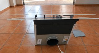 Campana Extractora Bosch Cristal Blanco - impecabl