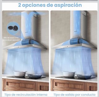 Campana extractora 60 cm