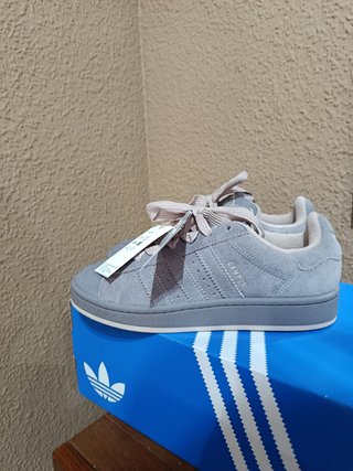Adidas Campus 00s Gris/Rosa Talla 38 2/3
