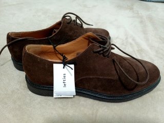 Zapatos Lefties Ante Marrón Talla 44