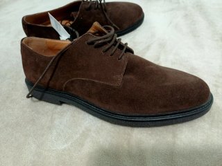 Zapatos Lefties Ante Marrón Talla 44