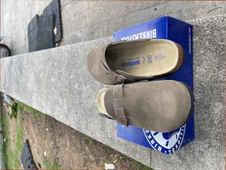 Chanclas Birkenstock Beige Talla 38