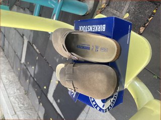 Chanclas Birkenstock Talla 43 Beige/Marrón