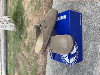 Chanclas Birkenstock Beige/Marrón Talla 39