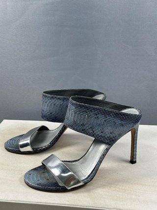 Stuart Weitzman Sandalias Gris/Plata