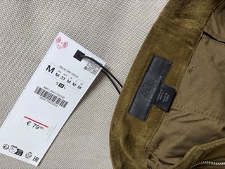 Conjunto Piel Ante: Bermuda y Sobrecamisa Khaki
