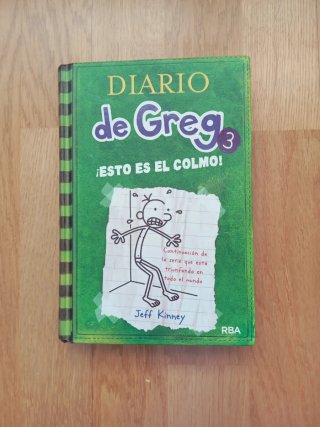 Lote de 6 libros del diario de Greg