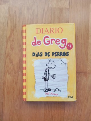 Lote de 6 libros del diario de Greg