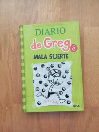 Lote de 6 libros del diario de Greg