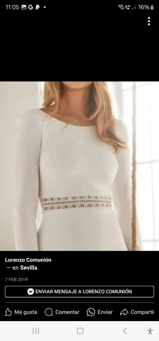 Vestido de Novia Oboe Pronovias Talla 42/44