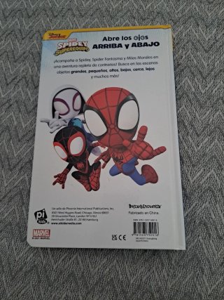 ARRIBA Y ABAJO SPIDEY Y SU SUPER EQUIPO