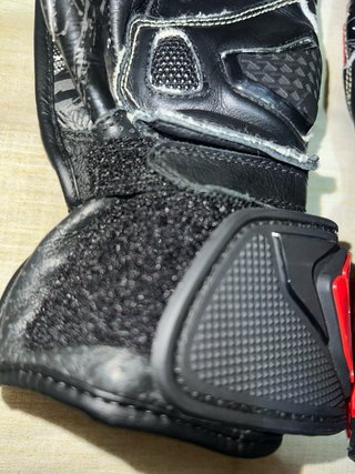 Guantes Moto Bela Armour Pro Negros y Rojos