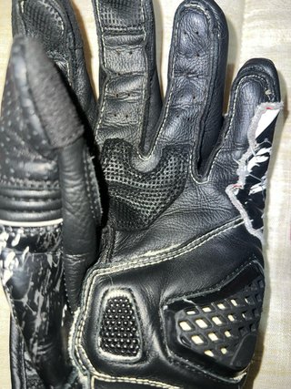 Guantes Moto Bela Armour Pro Negros y Rojos
