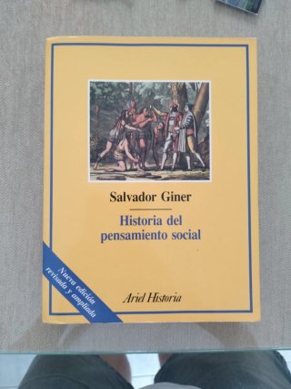 Historia del pensamiento social de Salvador Giner