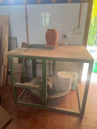 Torno de alfarería profesional