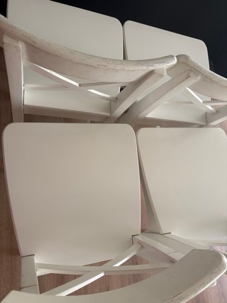 Sillas Ingolf Ikea 5 unidades