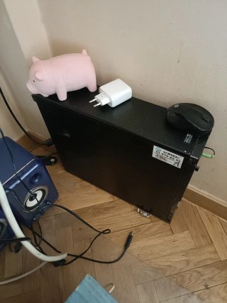 HP Ordenador de Mesa Negro/Plateado