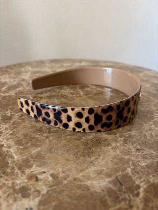 Diadema Celine Leopardo Dorato