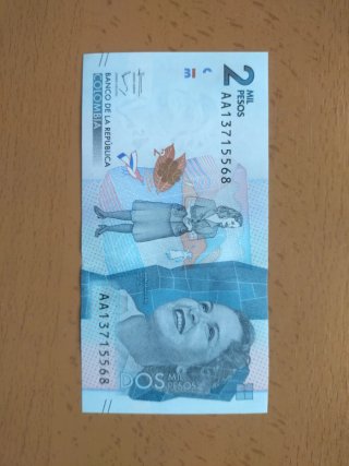 Billetes Colombia