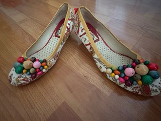 Zapatos vintage multicolor talla 36