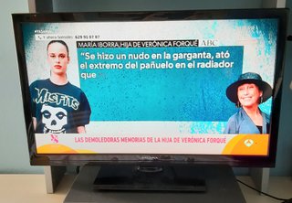 Televisión Salora 26" mando instrucciones hdmi vga
