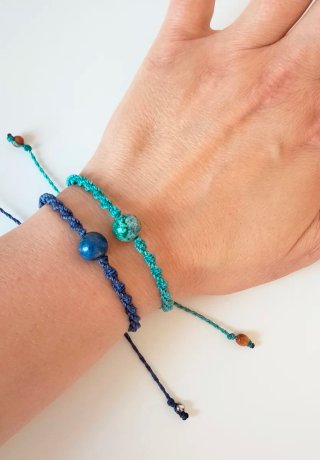 Bracciale spirale con lapis