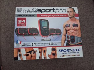 Electroestimulador Sport-elec Multisport Pro