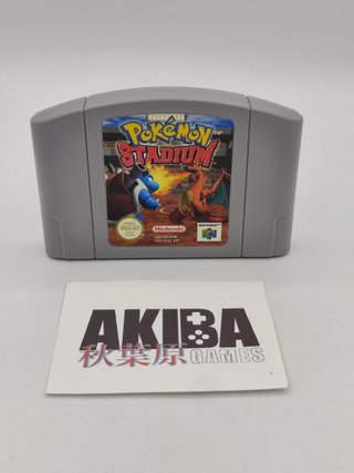 Pokemon Stadium + Transfer Pak PAL - N64