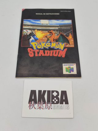 Pokemon Stadium + Transfer Pak PAL - N64