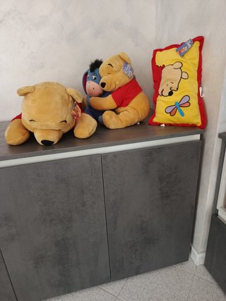 Peluche Winnie the Pooh e Ih-Oh Disney
