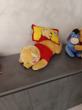 Peluche Winnie the Pooh e Ih-Oh Disney