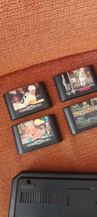 Consola Sega Mega Drive II Negra