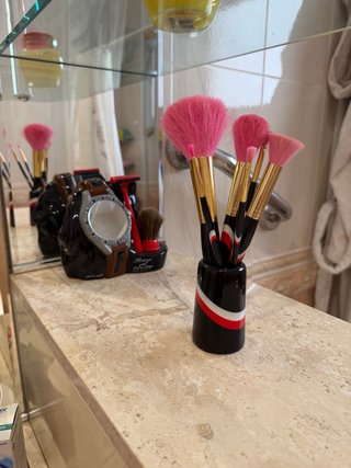 Set Afeitado y Pinceles Maquillaje Decorativos