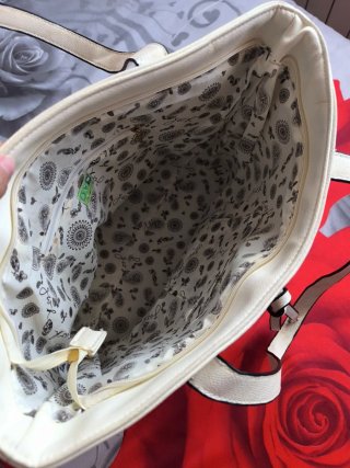 Lote 3 bolsos blancos