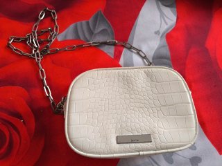 Lote 3 bolsos blancos