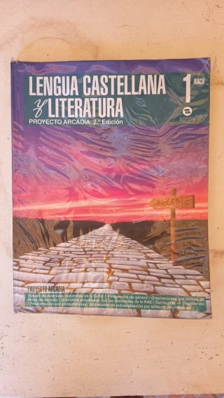 Lengua castellana y literatura, 1 BACH.