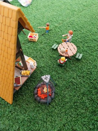 Casa de campamento Playmobil