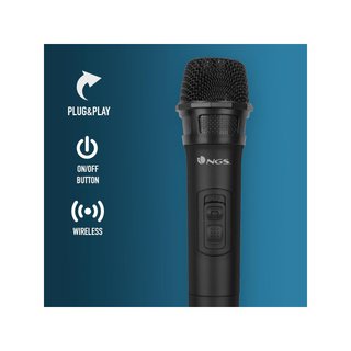 - NGS Singer Air micrófono inalámbrico vocal